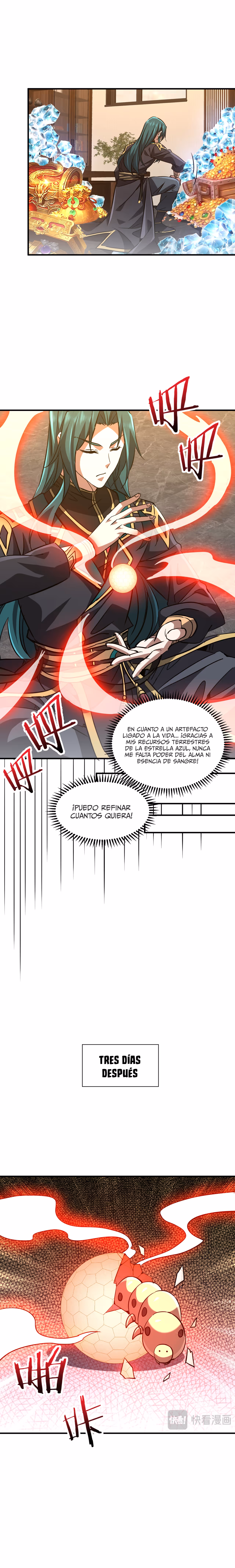 Reencarnado como un cultivador demoníaco, comienzo encontrando un planeta zombi. — Capítulo 33 — 10