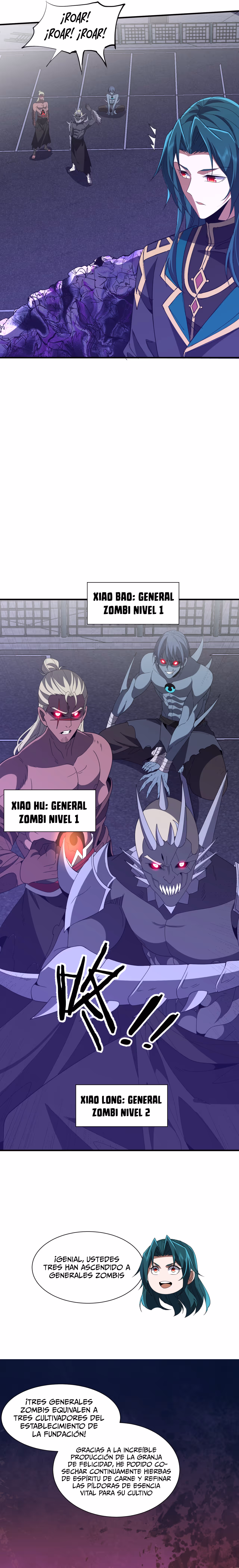 Reencarnado como un cultivador demoníaco, comienzo encontrando un planeta zombi. — Capítulo 23 — 9