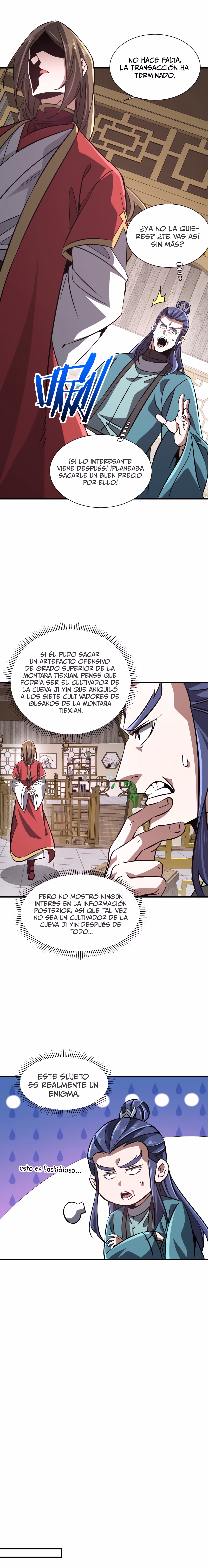 Reencarnado como un cultivador demoníaco, comienzo encontrando un planeta zombi. — Capítulo 35 — 2