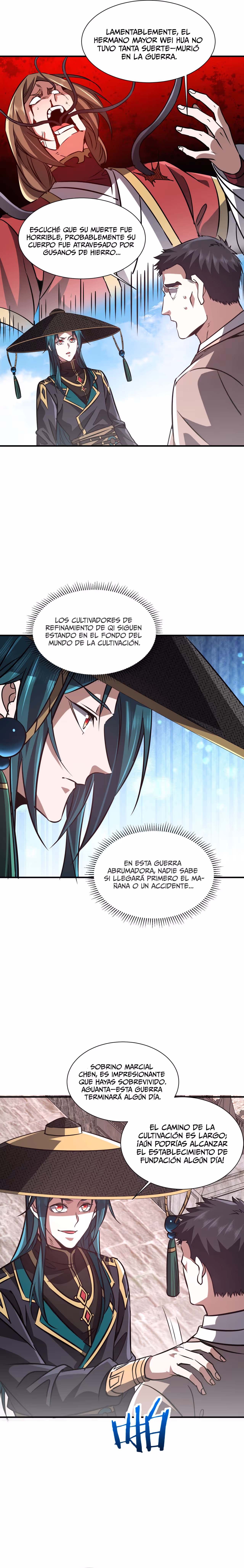 Reencarnado como un cultivador demoníaco, comienzo encontrando un planeta zombi. — Capítulo 34 — 3