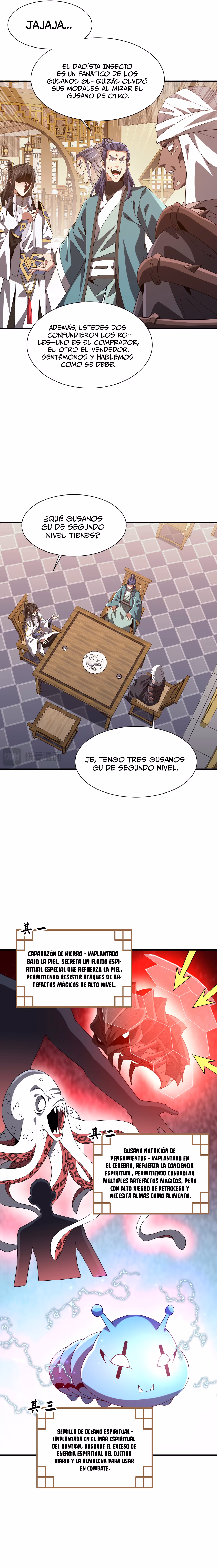 Reencarnado como un cultivador demoníaco, comienzo encontrando un planeta zombi. — Capítulo 25 — 8