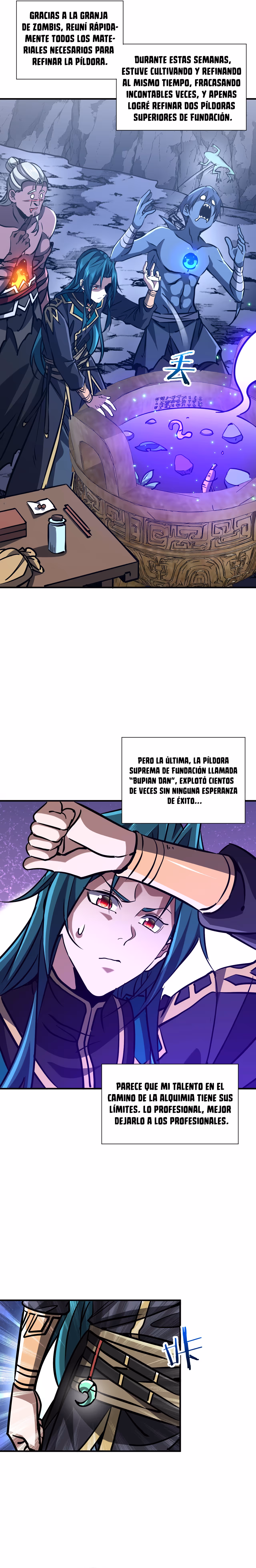 Reencarnado como un cultivador demoníaco, comienzo encontrando un planeta zombi. — Capítulo 40 — 2