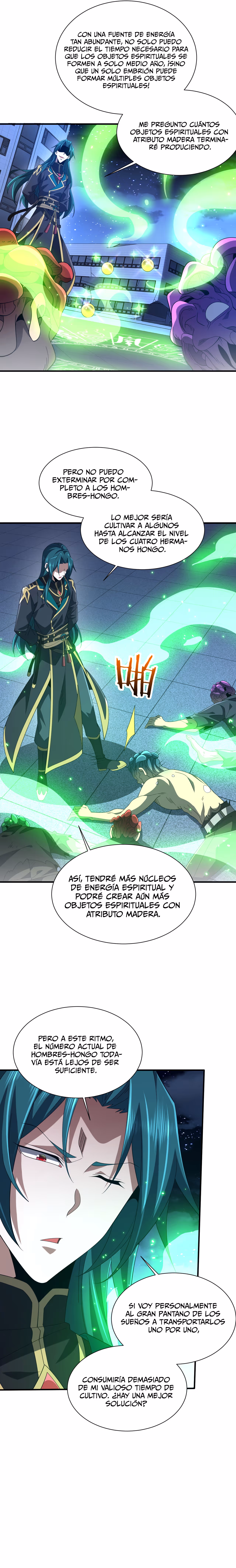Reencarnado como un cultivador demoníaco, comienzo encontrando un planeta zombi. — Capítulo 29 — 3
