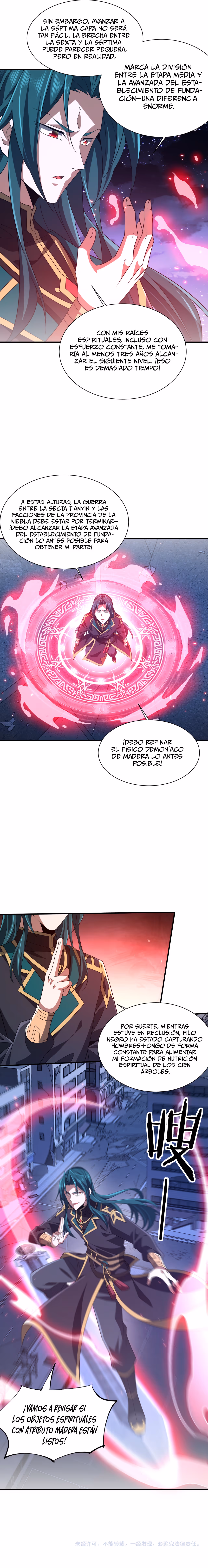 Reencarnado como un cultivador demoníaco, comienzo encontrando un planeta zombi. — Capítulo 29 — 16