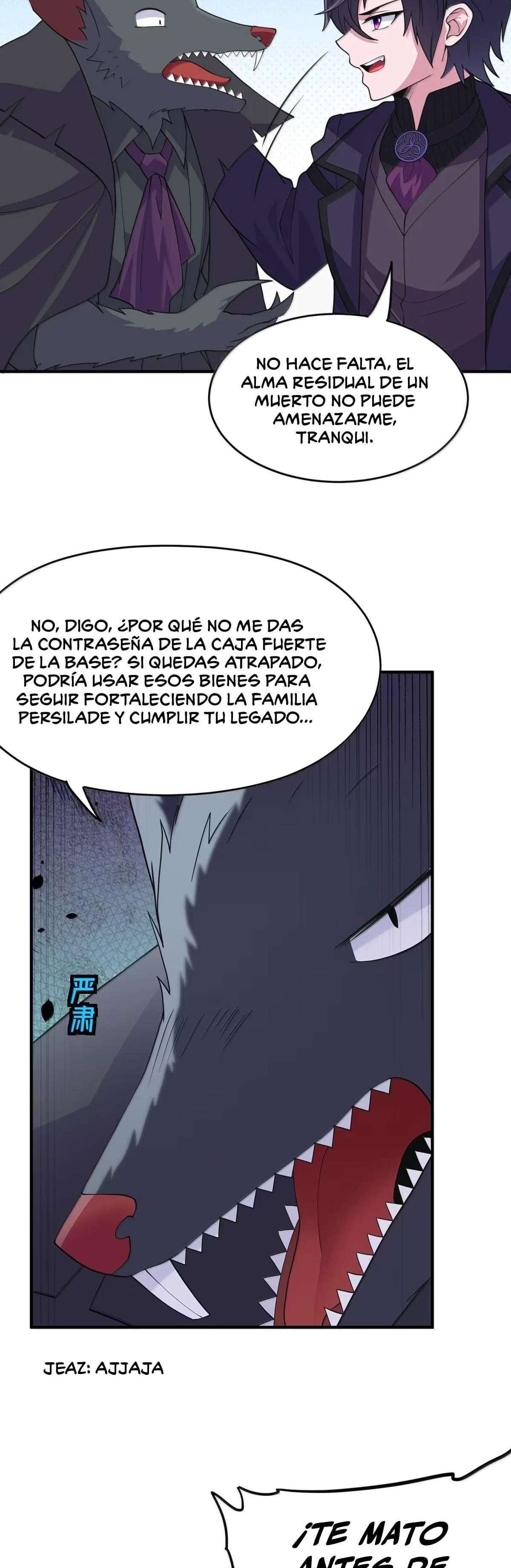 El malvado alquimista no logra controlar a su propio experimento. — Capítulo 55 — 21