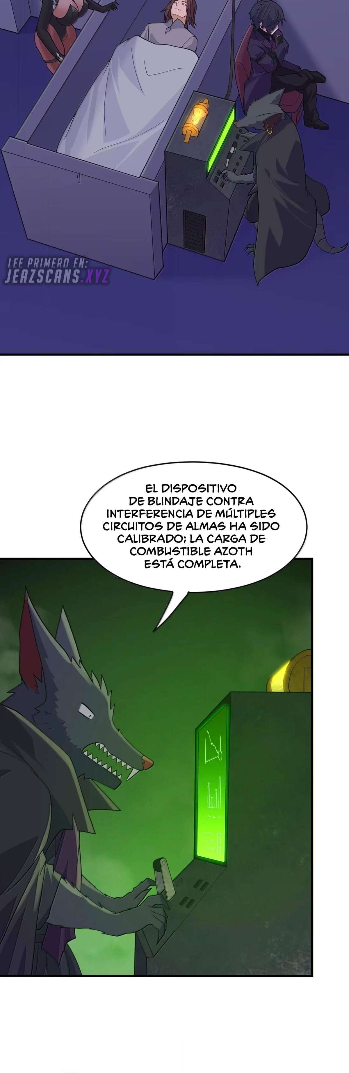 El malvado alquimista no logra controlar a su propio experimento. — Capítulo 55 — 23