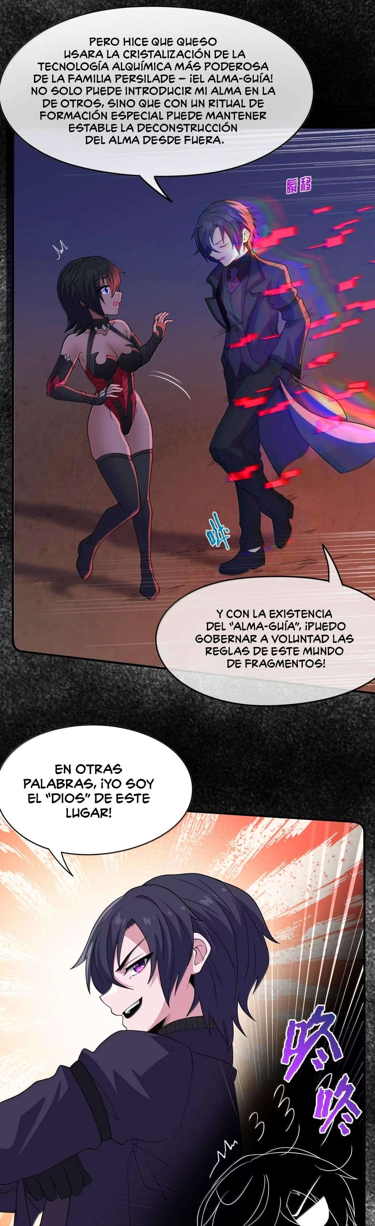 El malvado alquimista no logra controlar a su propio experimento. — Capítulo 55 — 36