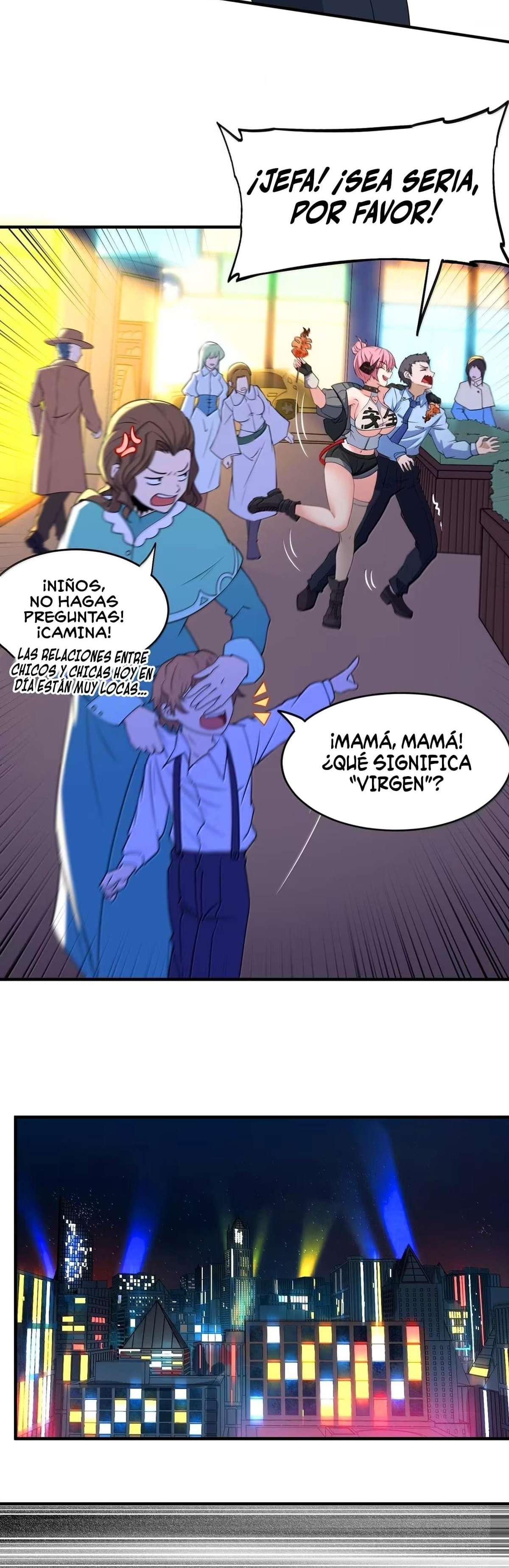 El malvado alquimista no logra controlar a su propio experimento. — Capítulo 46 — 21