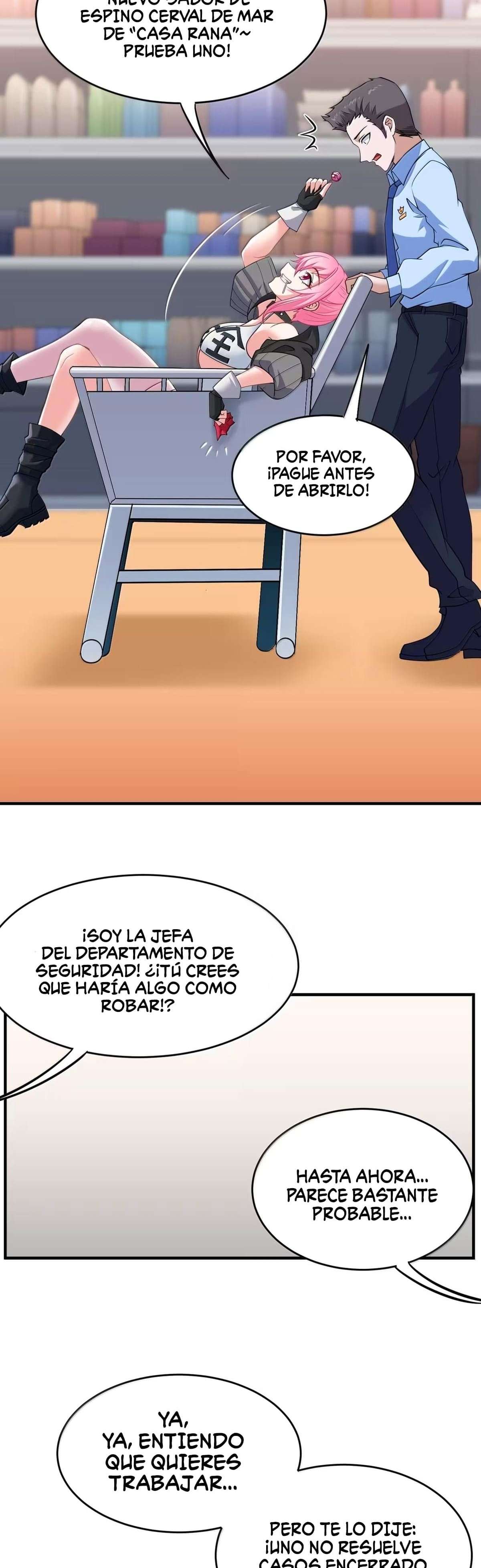 El malvado alquimista no logra controlar a su propio experimento. — Capítulo 46 — 34