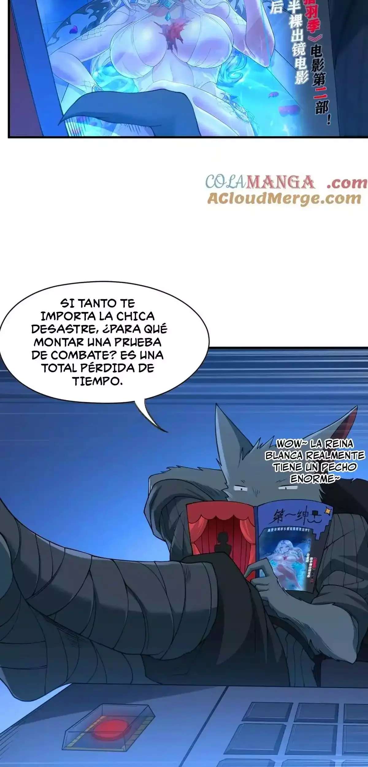 El malvado alquimista no logra controlar a su propio experimento. — Capítulo 13 — 19