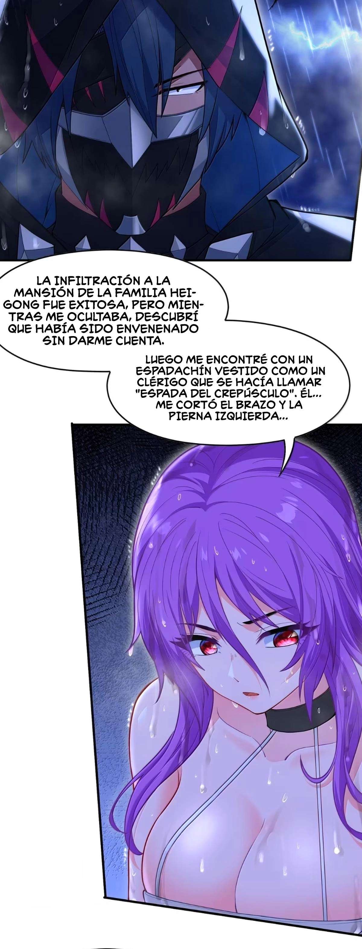 El malvado alquimista no logra controlar a su propio experimento. — Capítulo 28 — 38