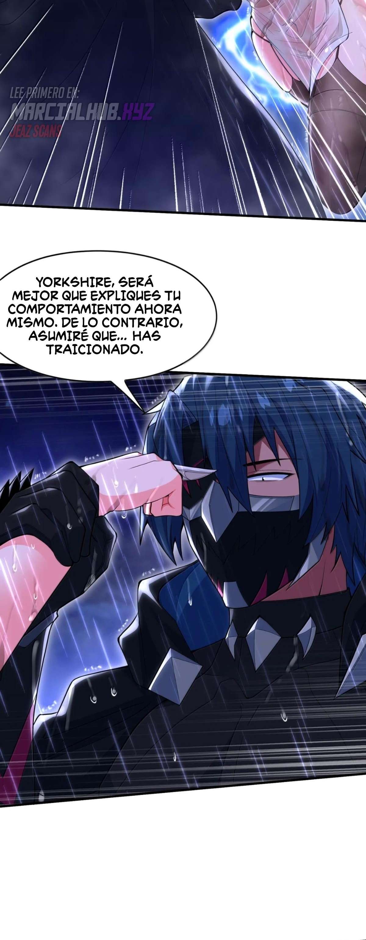 El malvado alquimista no logra controlar a su propio experimento. — Capítulo 29 — 28