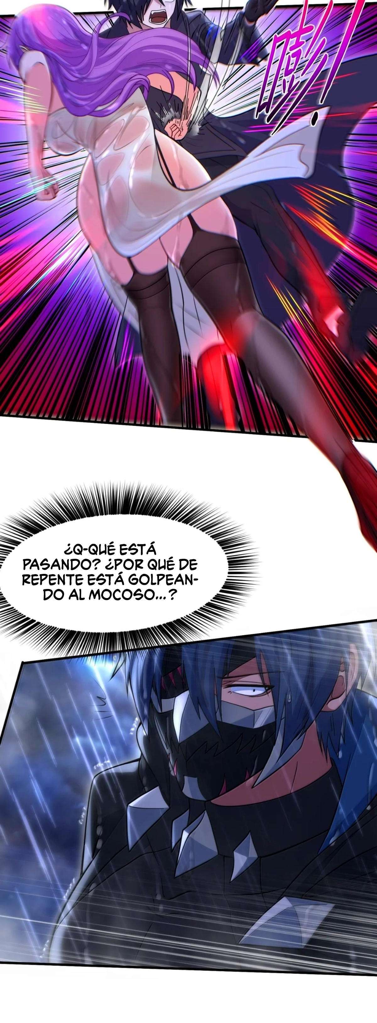 El malvado alquimista no logra controlar a su propio experimento. — Capítulo 29 — 38