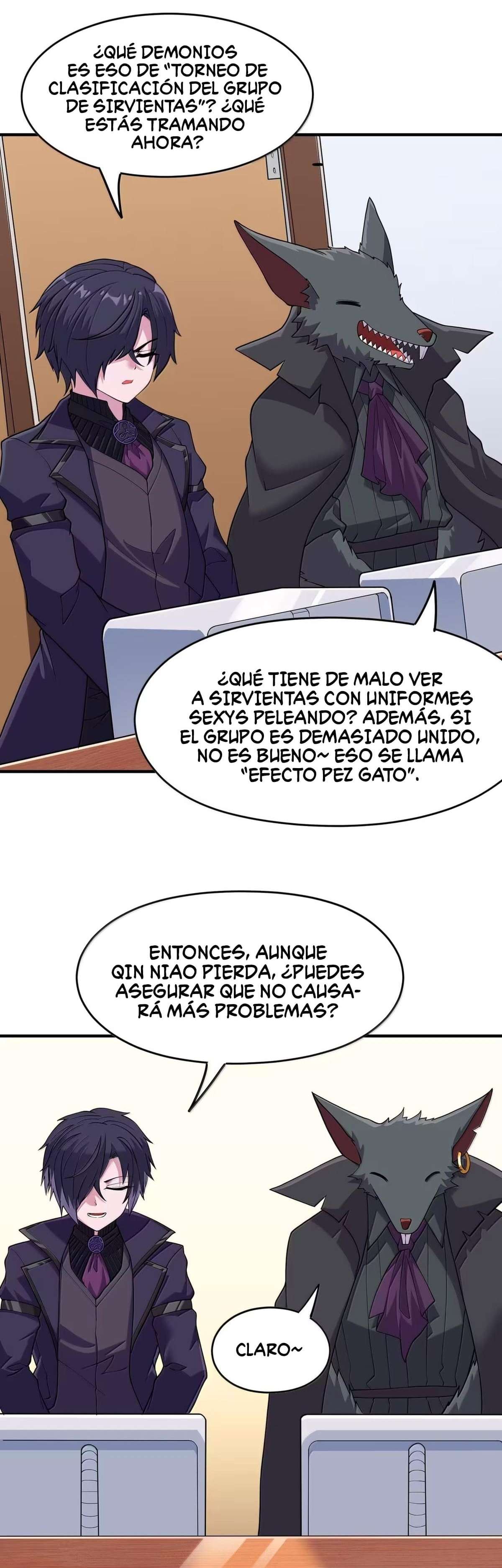 El malvado alquimista no logra controlar a su propio experimento. — Capítulo 50 — 14