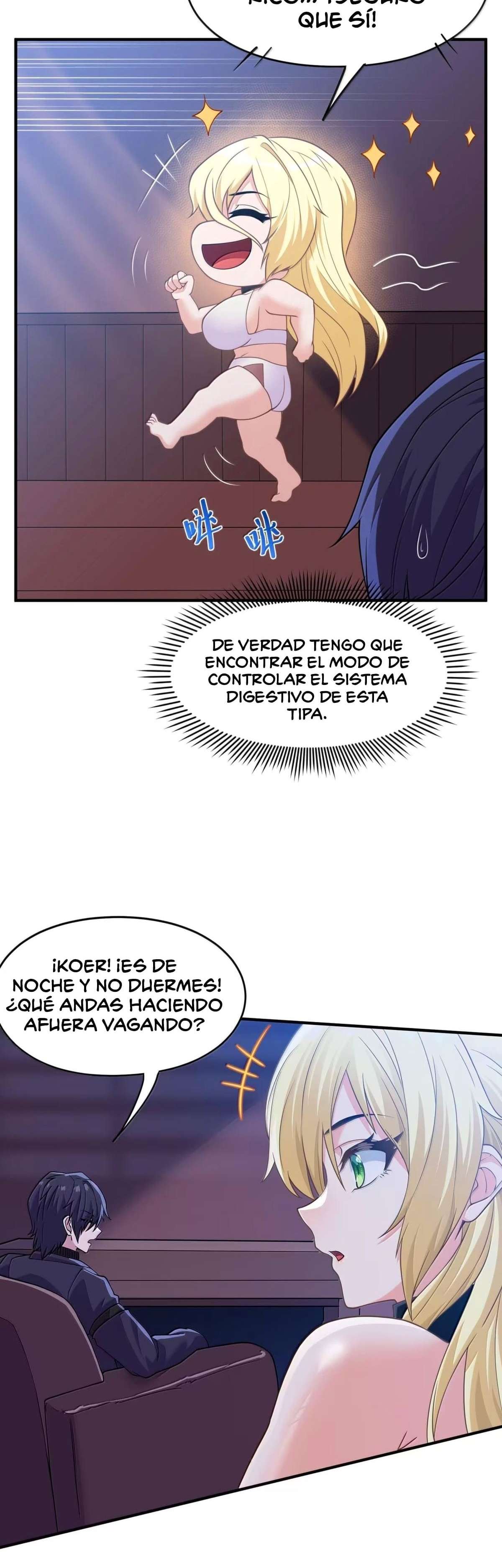 El malvado alquimista no logra controlar a su propio experimento. — Capítulo 54 — 23
