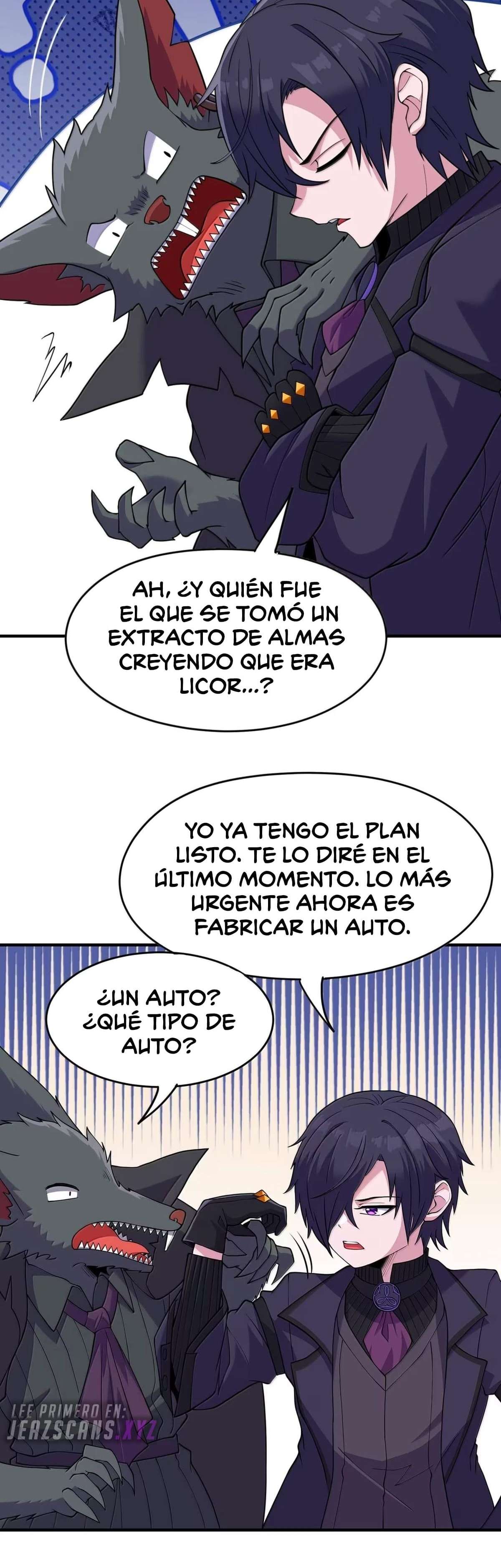El malvado alquimista no logra controlar a su propio experimento. — Capítulo 54 — 35