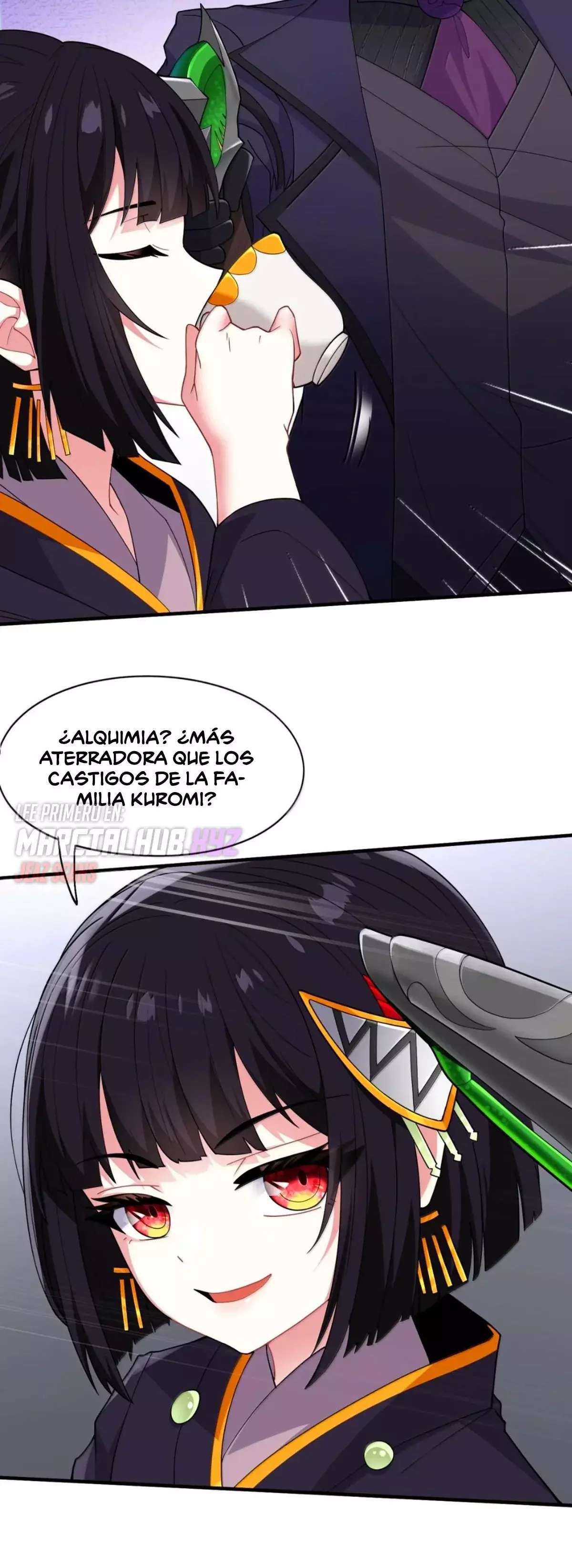 El malvado alquimista no logra controlar a su propio experimento. — Capítulo 23 — 19