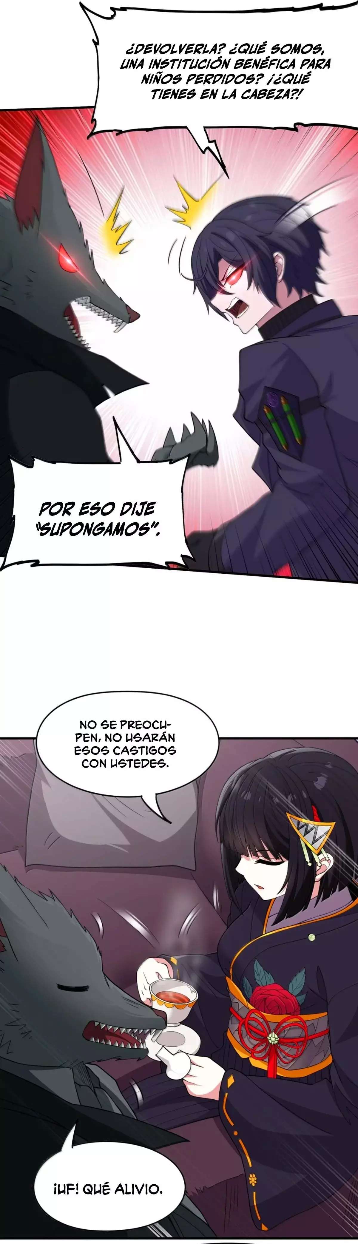 El malvado alquimista no logra controlar a su propio experimento. — Capítulo 23 — 23