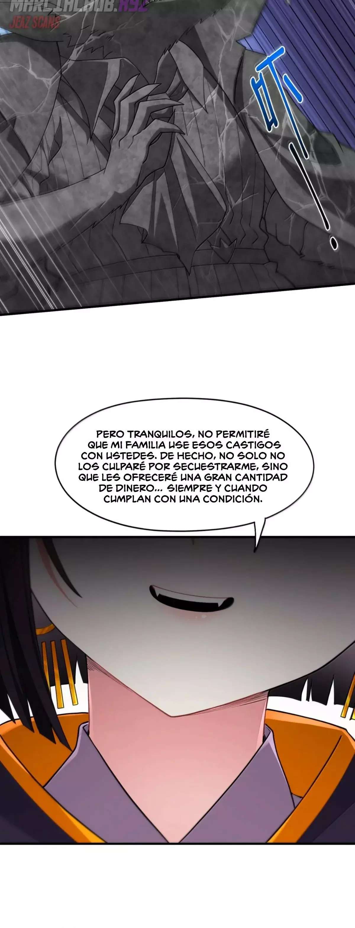 El malvado alquimista no logra controlar a su propio experimento. — Capítulo 23 — 25