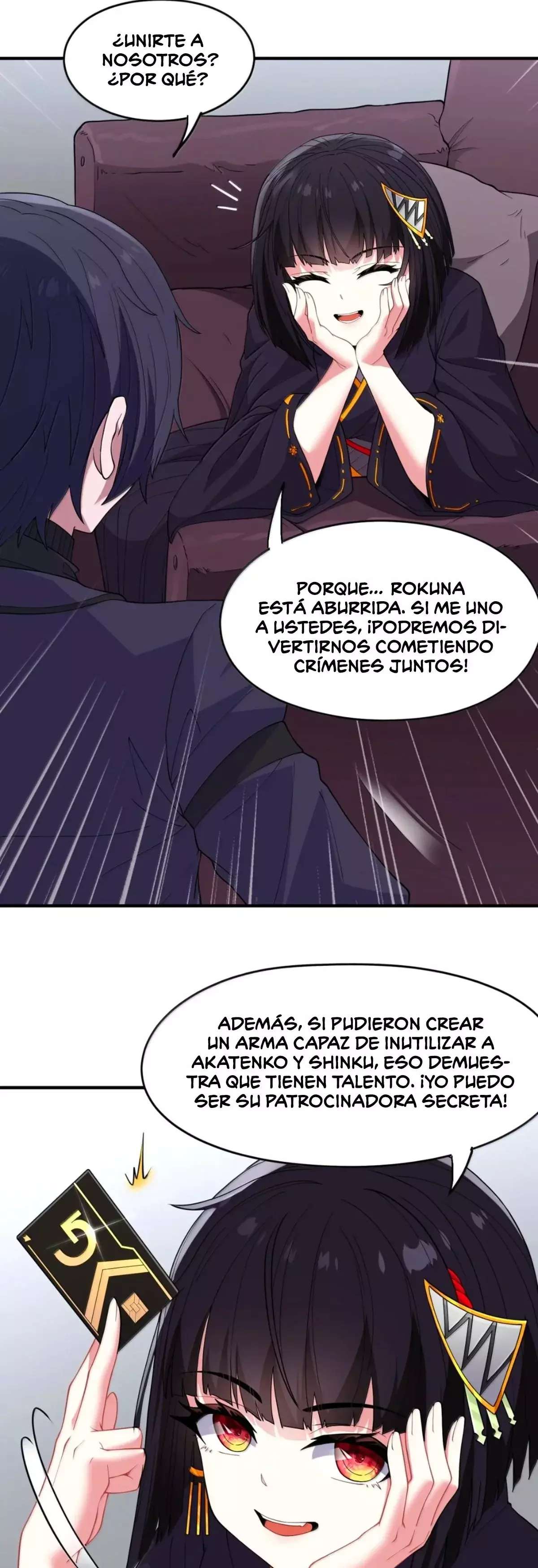 El malvado alquimista no logra controlar a su propio experimento. — Capítulo 23 — 28