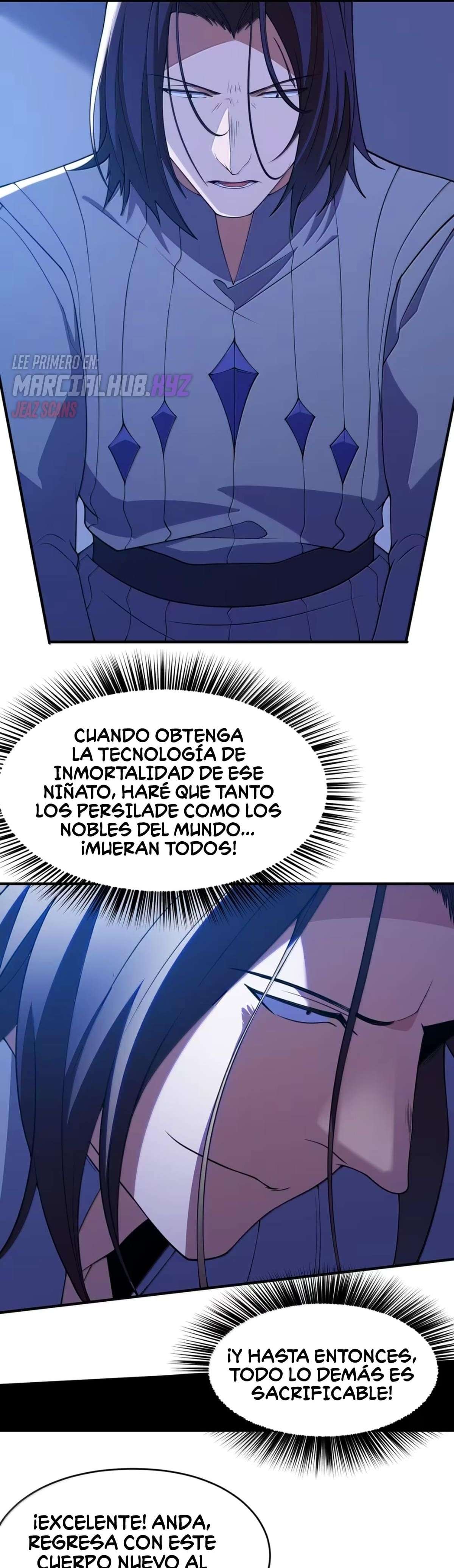 El malvado alquimista no logra controlar a su propio experimento. — Capítulo 34 — 21