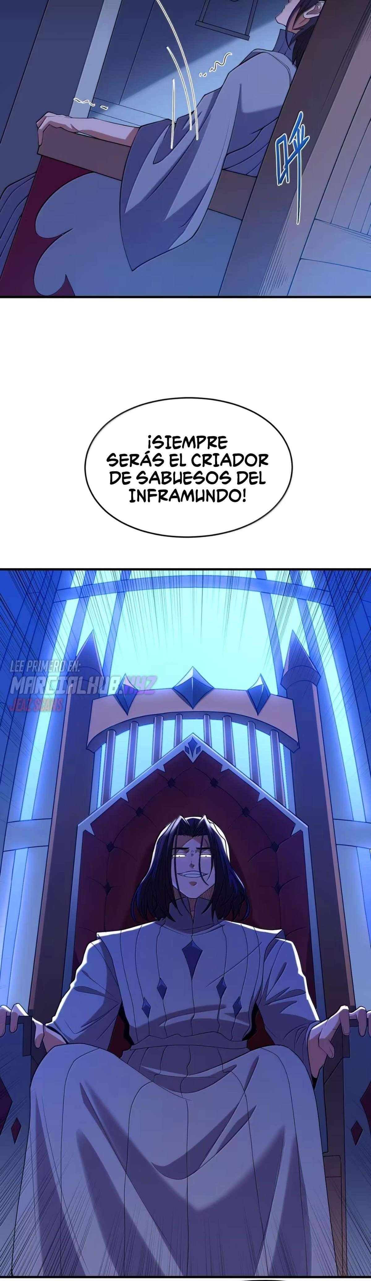 El malvado alquimista no logra controlar a su propio experimento. — Capítulo 34 — 23