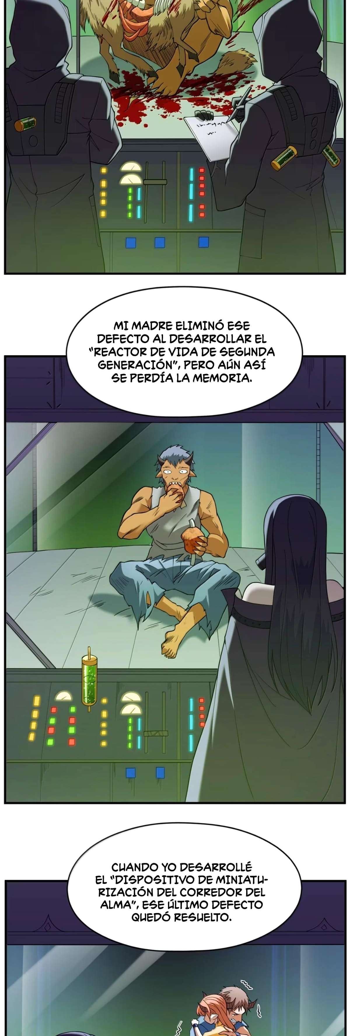 El malvado alquimista no logra controlar a su propio experimento. — Capítulo 43 — 15