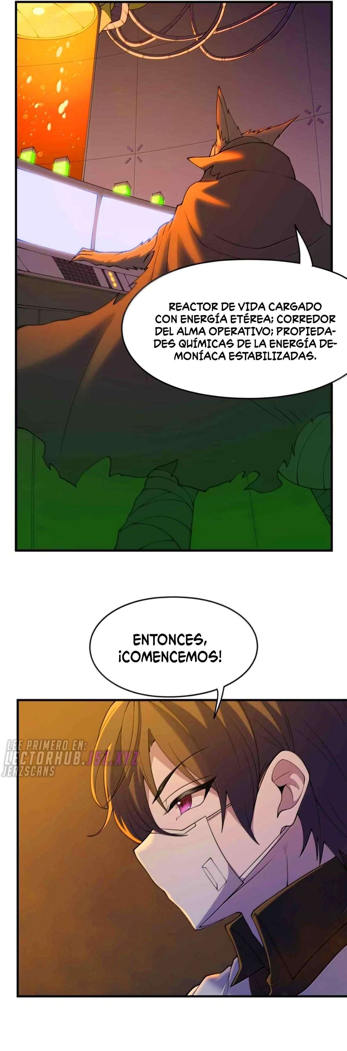 El malvado alquimista no logra controlar a su propio experimento. — Capítulo 43 — 17