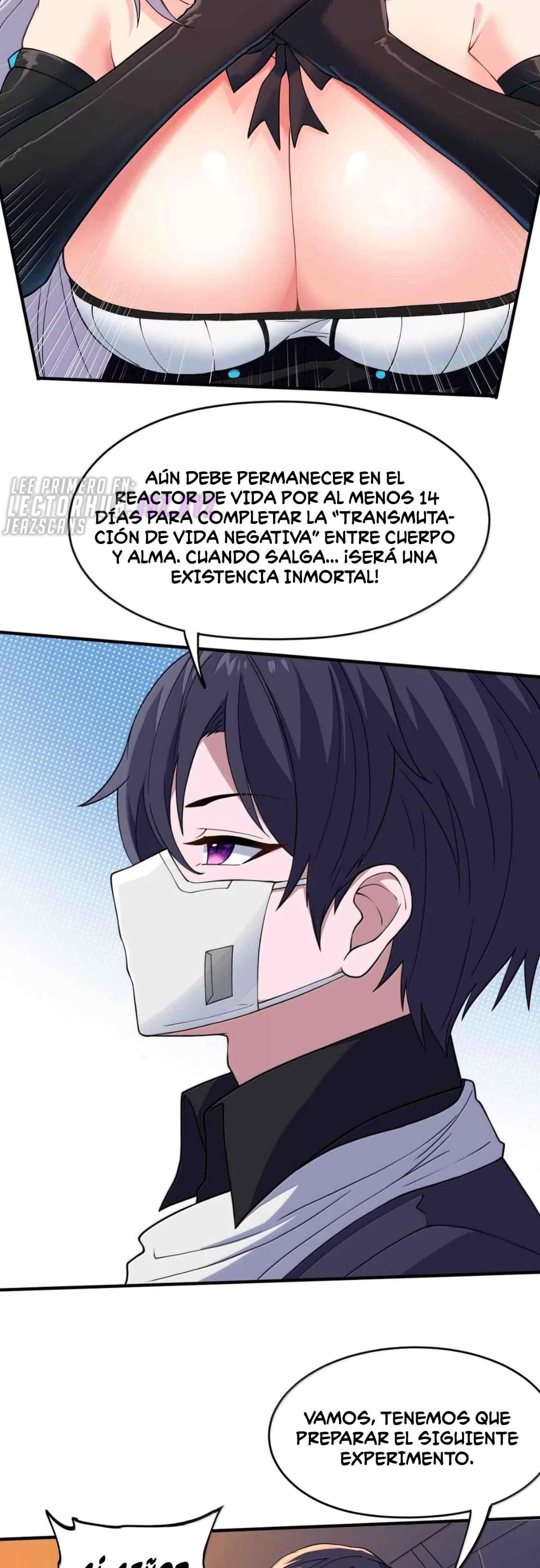 El malvado alquimista no logra controlar a su propio experimento. — Capítulo 43 — 23