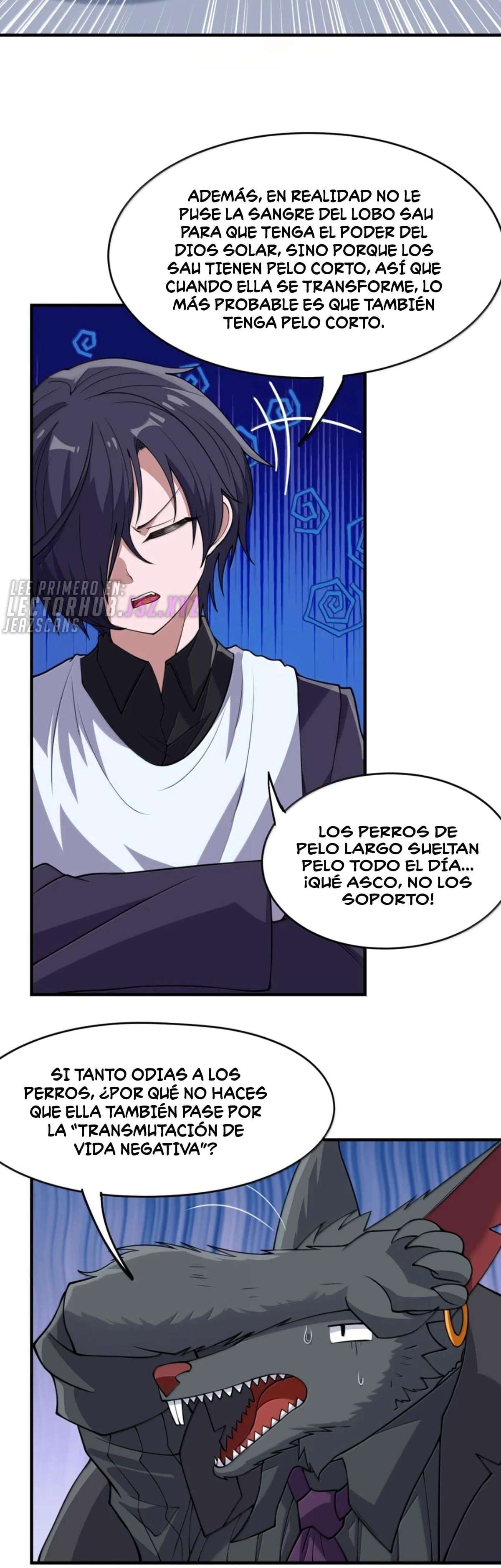 El malvado alquimista no logra controlar a su propio experimento. — Capítulo 43 — 28