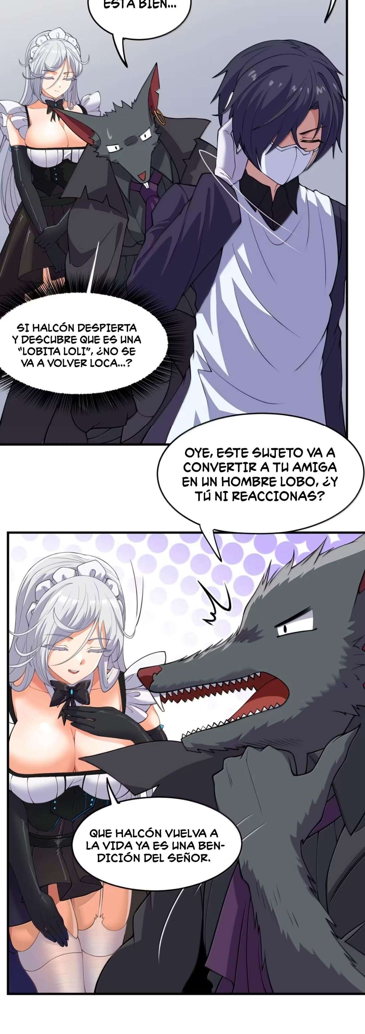 El malvado alquimista no logra controlar a su propio experimento. — Capítulo 43 — 30