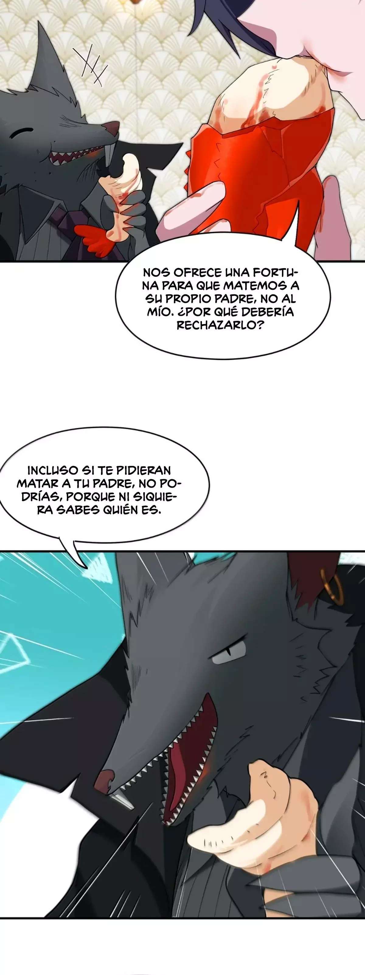 El malvado alquimista no logra controlar a su propio experimento. — Capítulo 24 — 4
