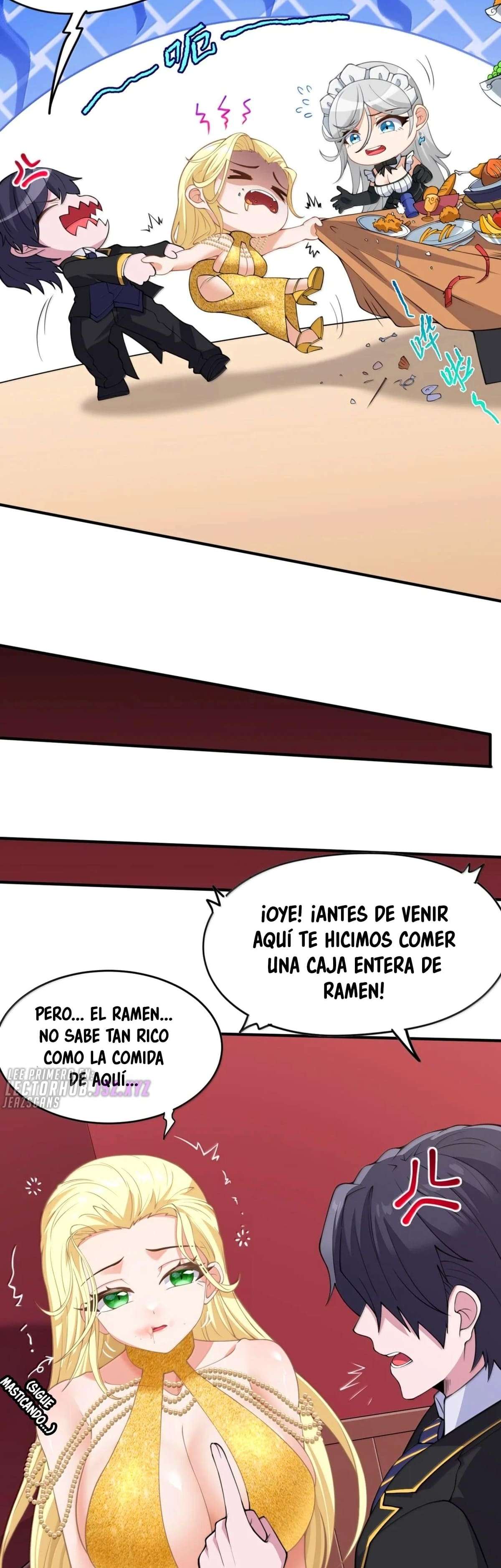 El malvado alquimista no logra controlar a su propio experimento. — Capítulo 61 — 21