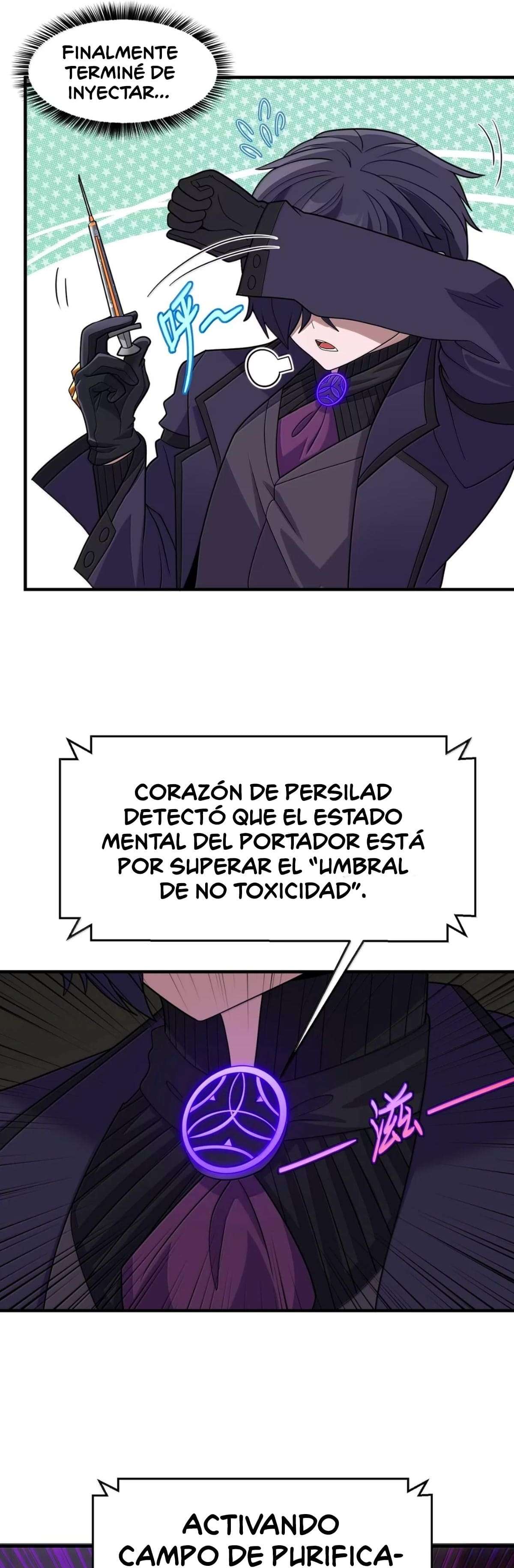 El malvado alquimista no logra controlar a su propio experimento. — Capítulo 41 — 8