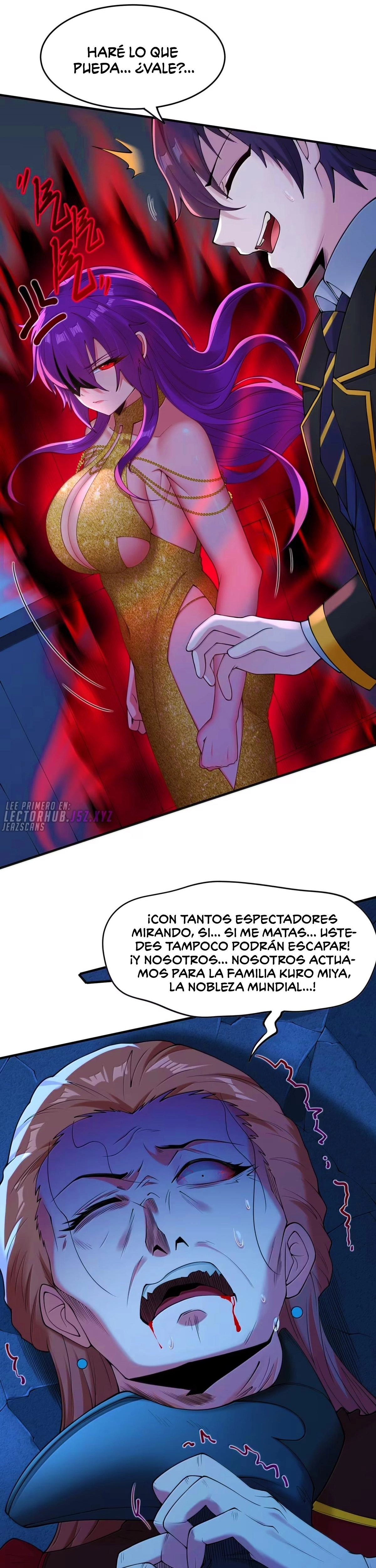 El malvado alquimista no logra controlar a su propio experimento. — Capítulo 74 — 8