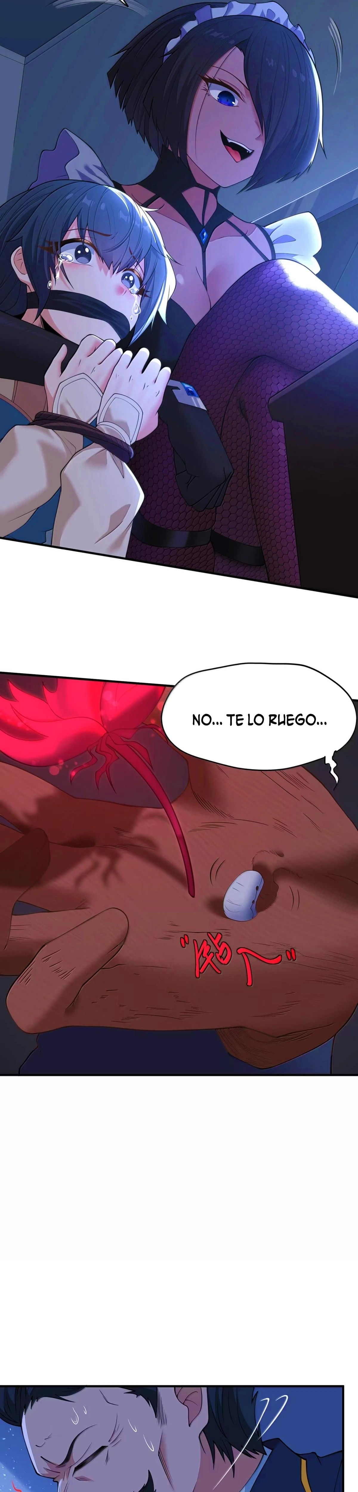 El malvado alquimista no logra controlar a su propio experimento. — Capítulo 74 — 19
