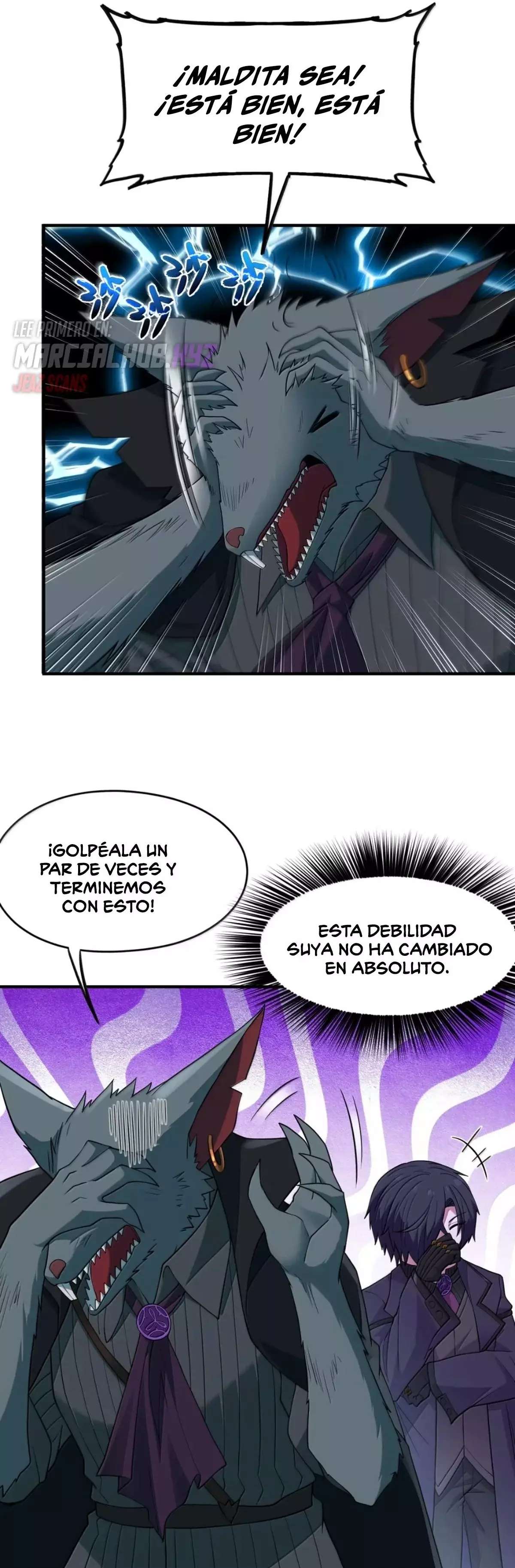 El malvado alquimista no logra controlar a su propio experimento. — Capítulo 18 — 11