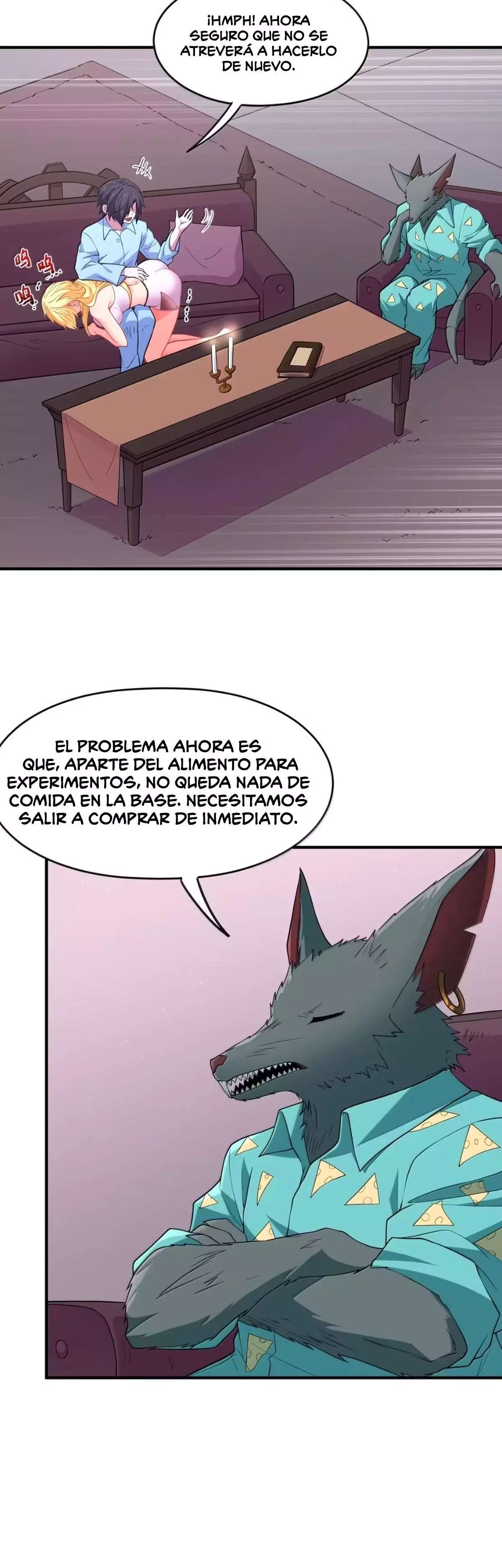 El malvado alquimista no logra controlar a su propio experimento. — Capítulo 18 — 18