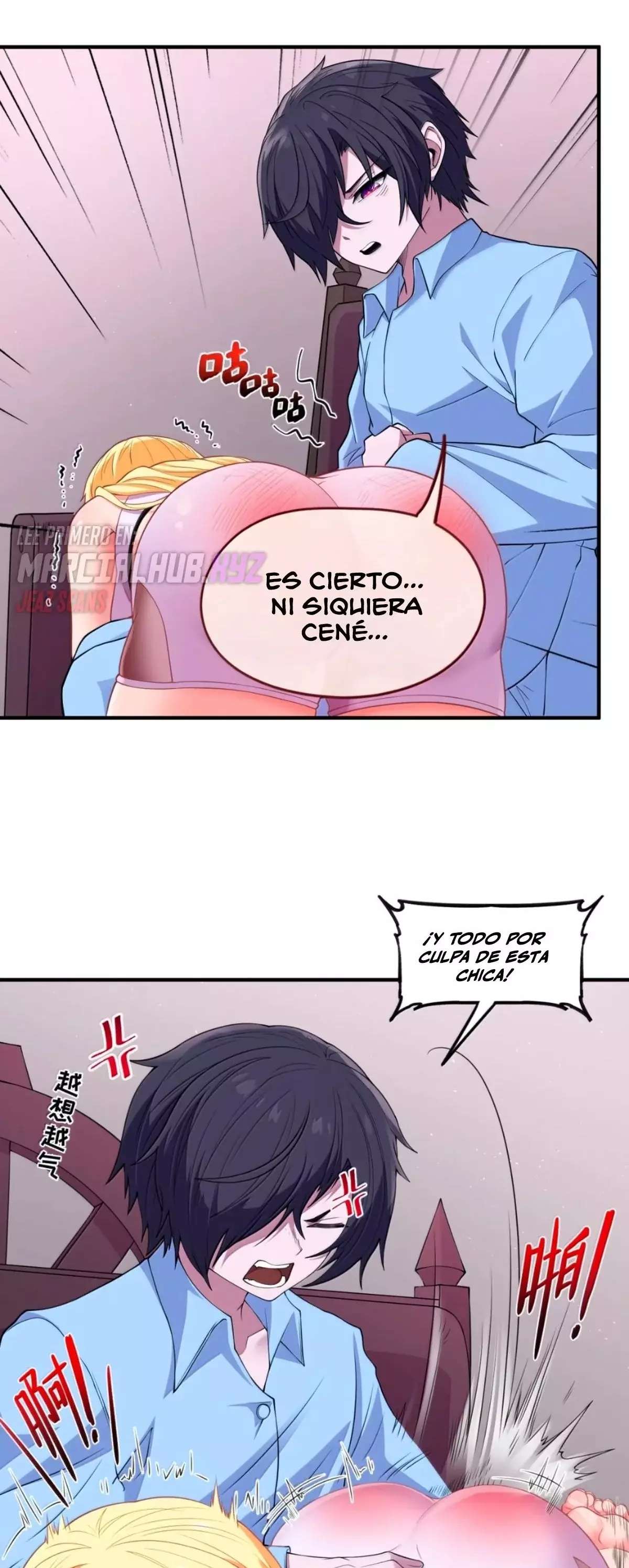 El malvado alquimista no logra controlar a su propio experimento. — Capítulo 18 — 19