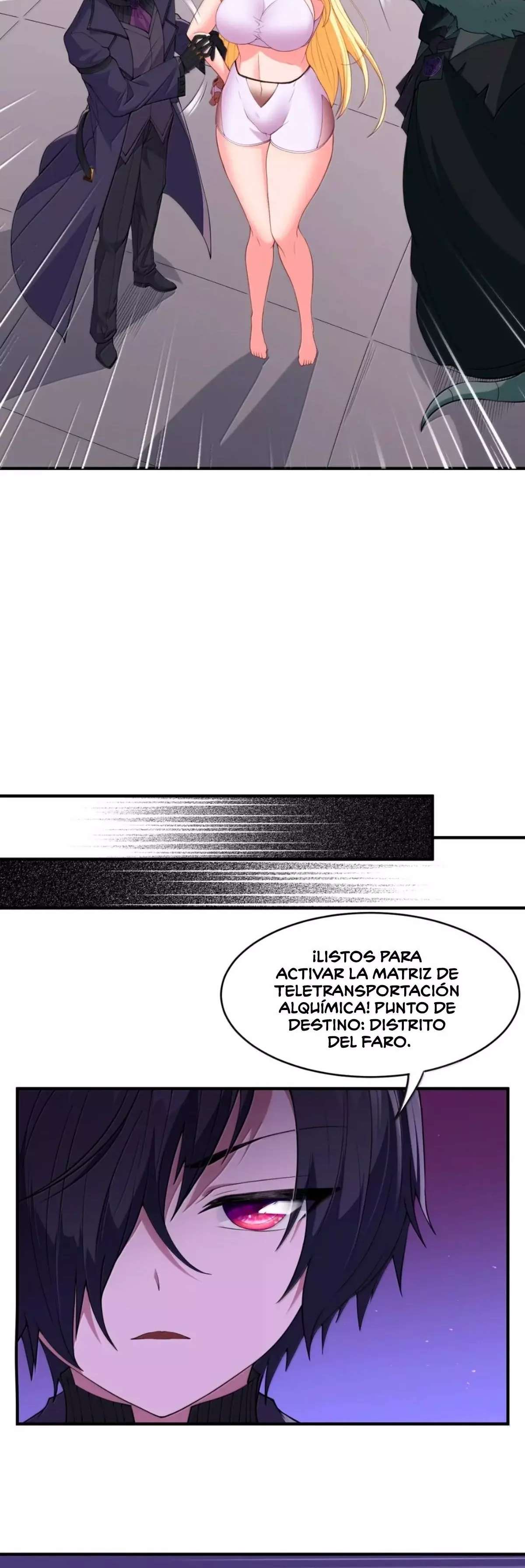 El malvado alquimista no logra controlar a su propio experimento. — Capítulo 18 — 28