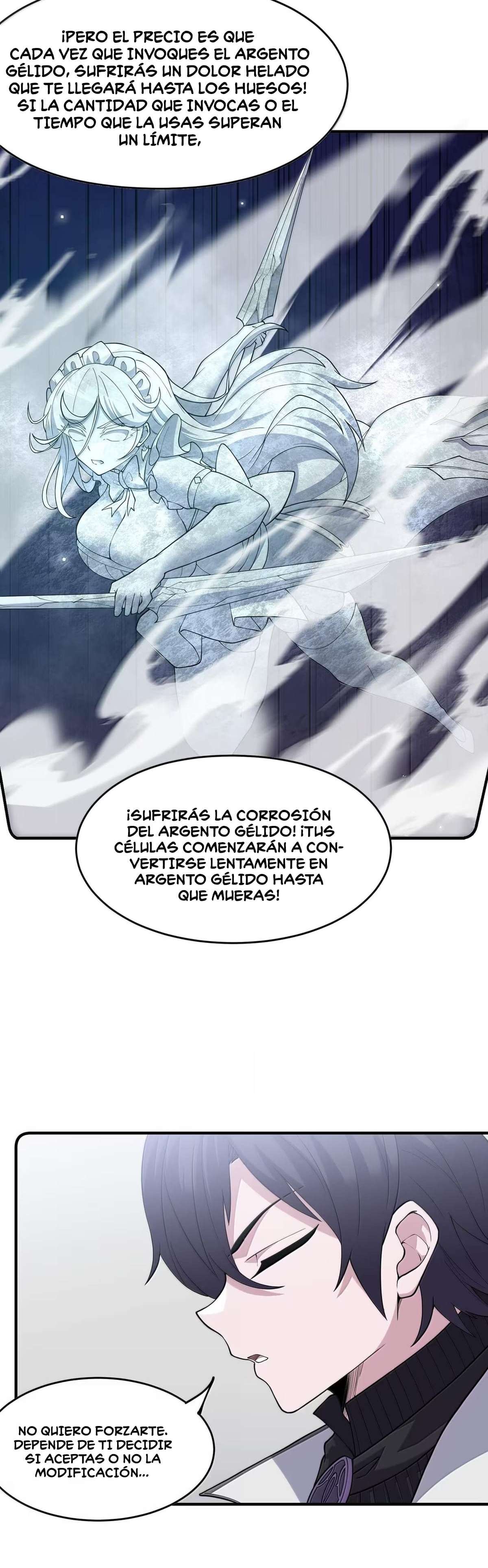 El malvado alquimista no logra controlar a su propio experimento. — Capítulo 51 — 35