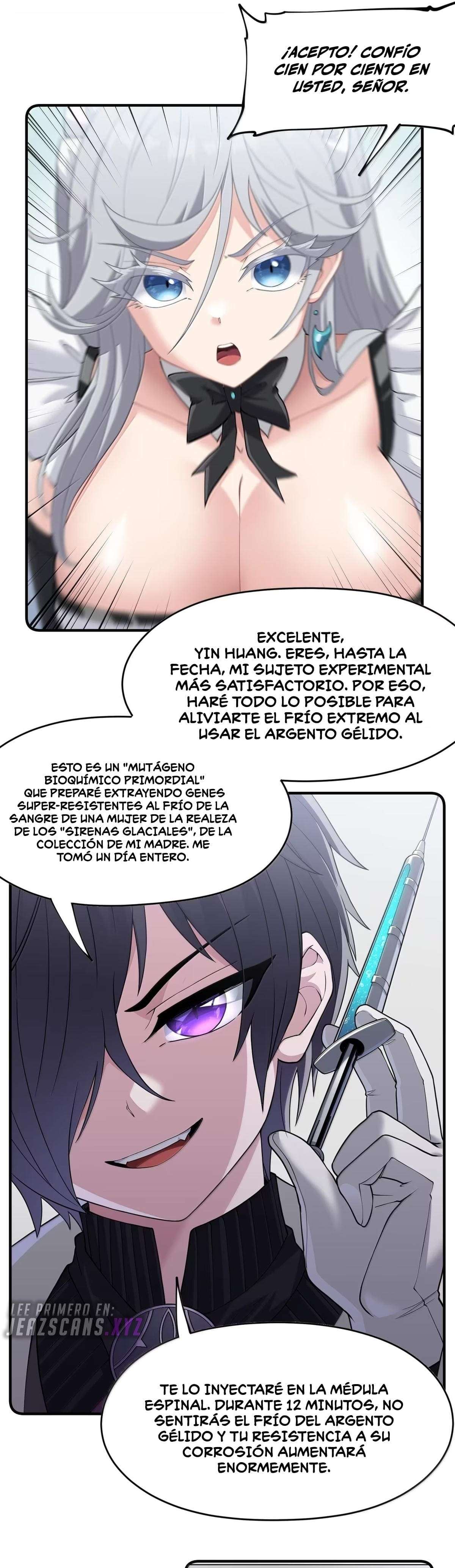 El malvado alquimista no logra controlar a su propio experimento. — Capítulo 51 — 36
