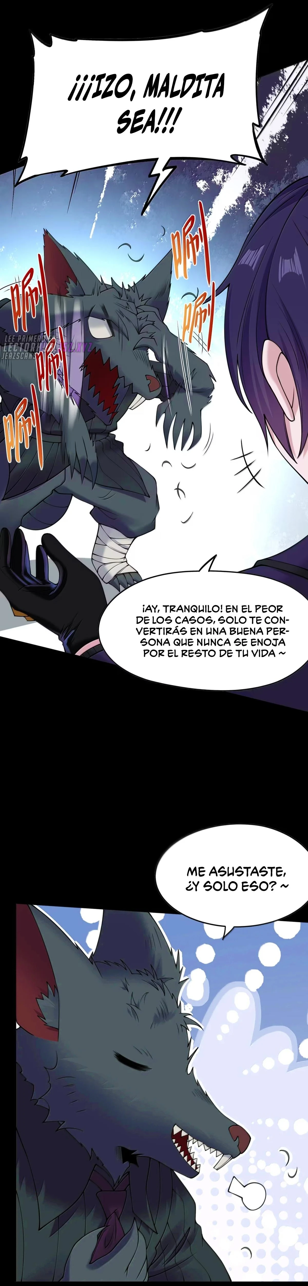 El malvado alquimista no logra controlar a su propio experimento. — Capítulo 69 — 8