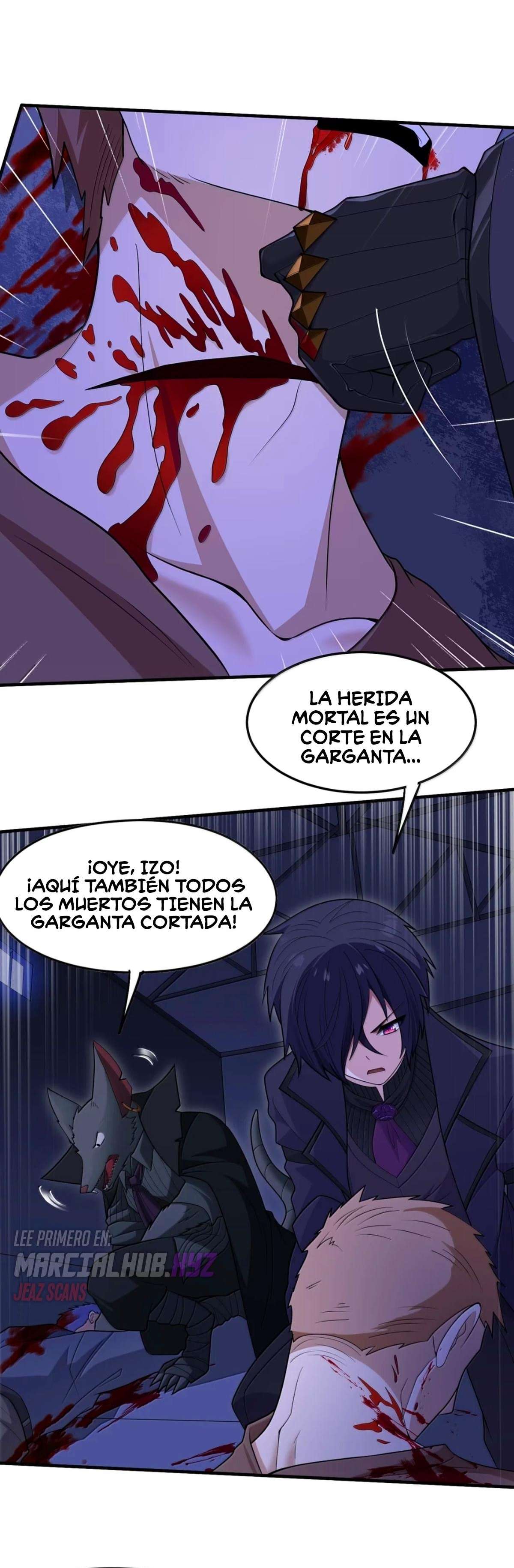 El malvado alquimista no logra controlar a su propio experimento. — Capítulo 27 — 26