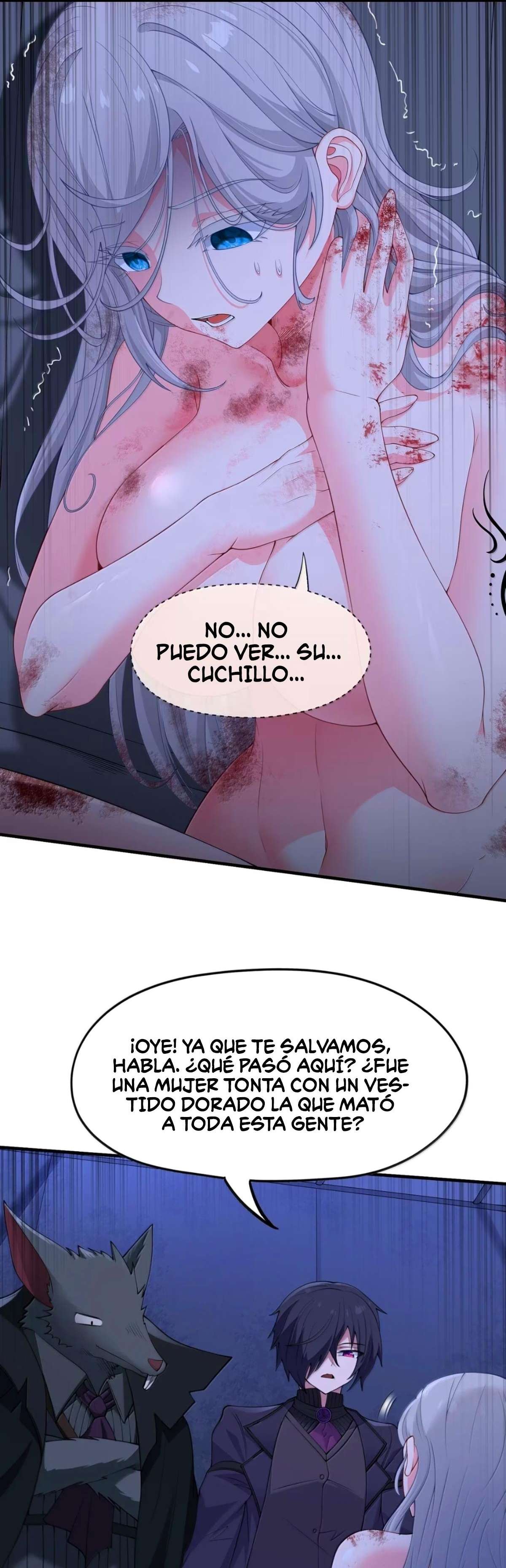El malvado alquimista no logra controlar a su propio experimento. — Capítulo 27 — 33