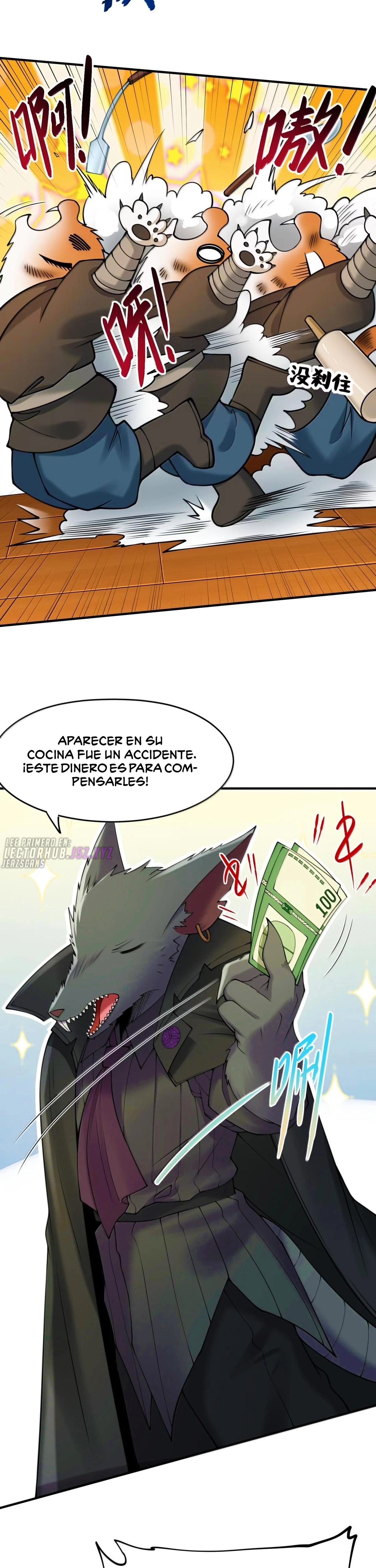 El malvado alquimista no logra controlar a su propio experimento. — Capítulo 73 — 7