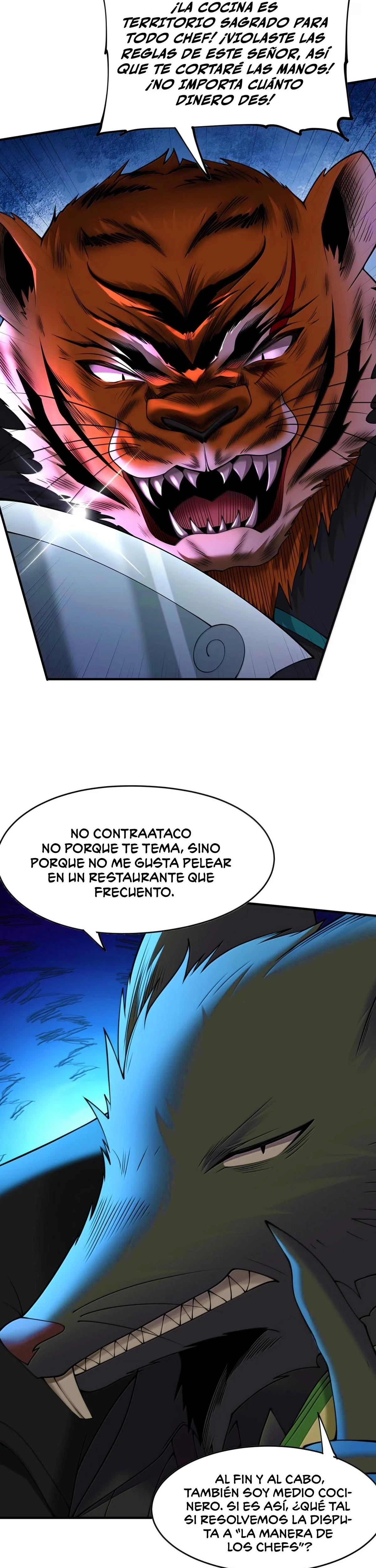 El malvado alquimista no logra controlar a su propio experimento. — Capítulo 73 — 8