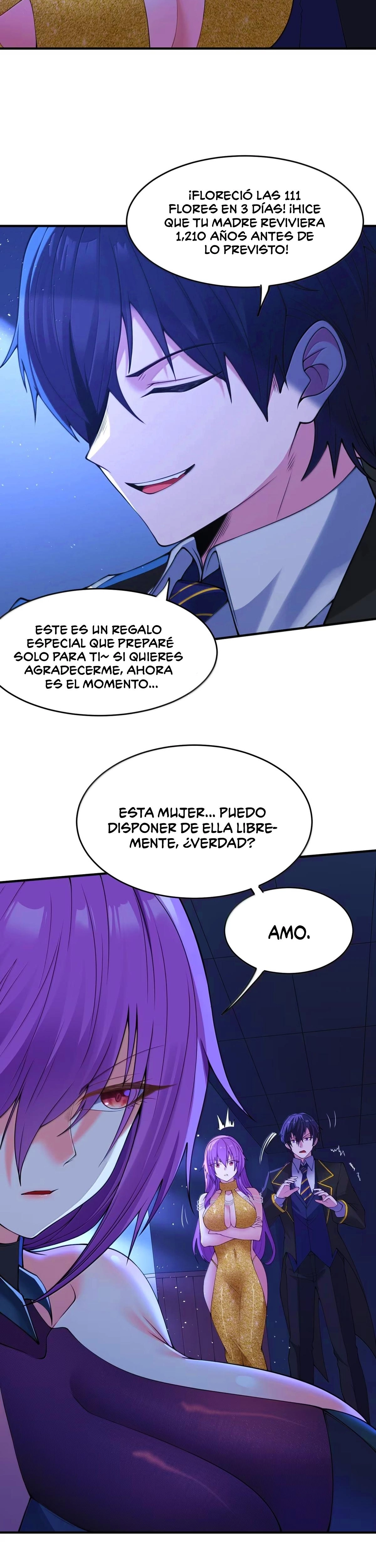 El malvado alquimista no logra controlar a su propio experimento. — Capítulo 73 — 34