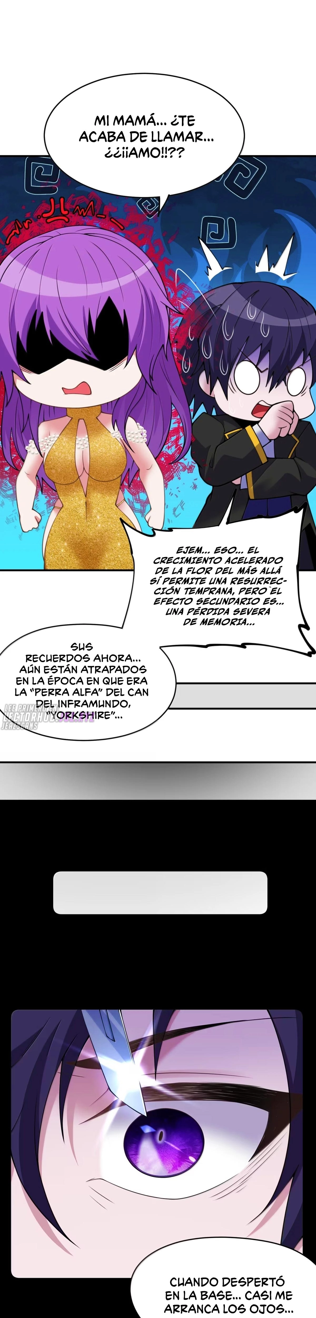 El malvado alquimista no logra controlar a su propio experimento. — Capítulo 73 — 35