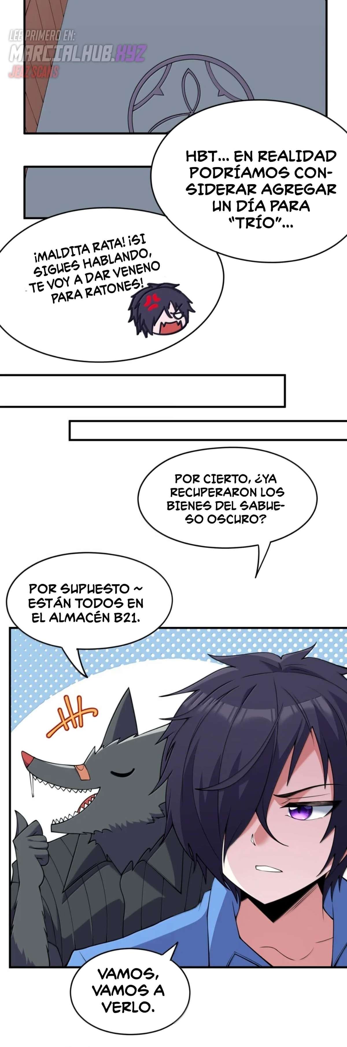 El malvado alquimista no logra controlar a su propio experimento. — Capítulo 37 — 38